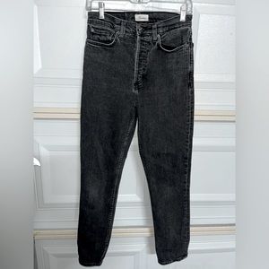 Women’s Rowan Button Fly Black Jeans 🌵28